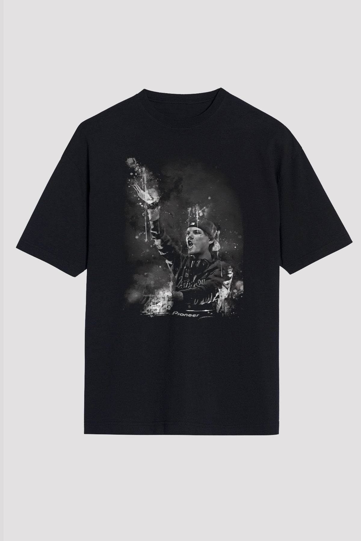 Avicii Siyah Unisex Tişört T-Shirt - TişörtFabrikası
