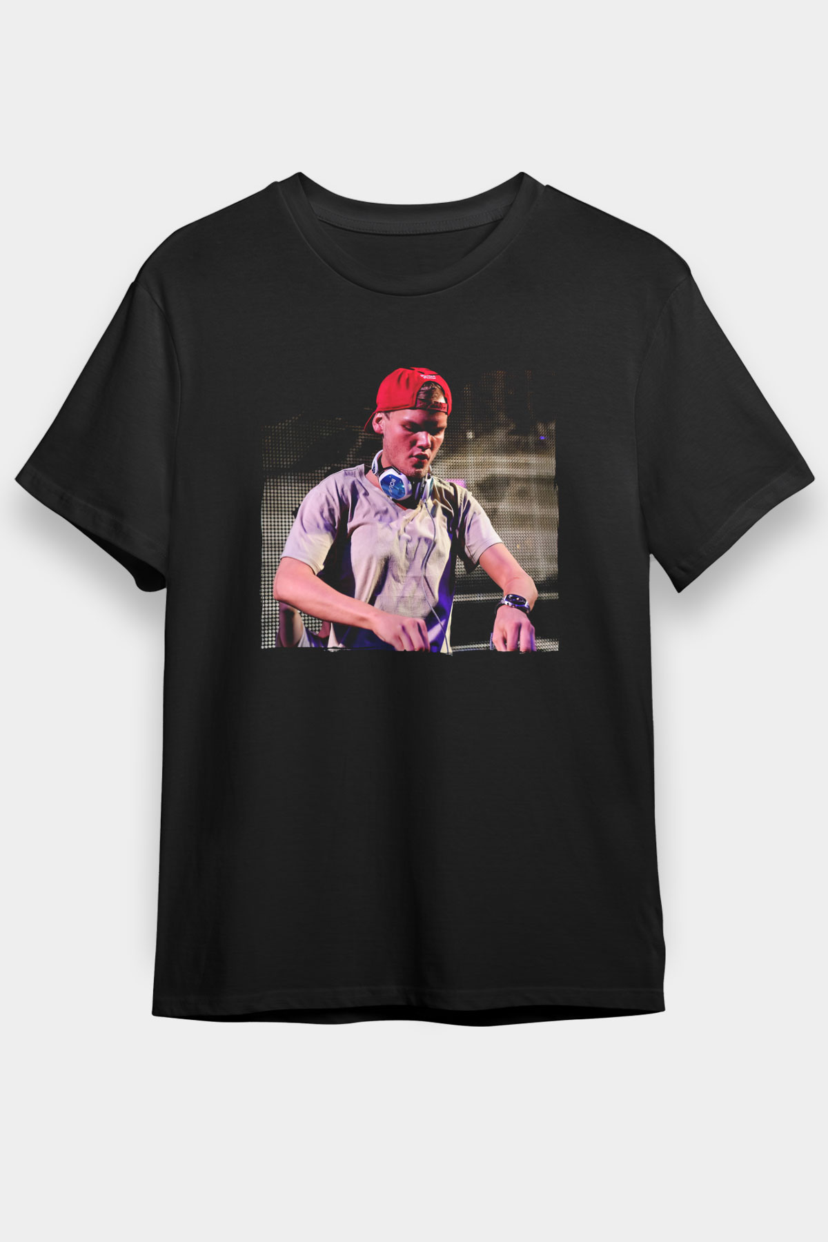 Avicii Siyah Unisex Tişört T-Shirt - TişörtFabrikası