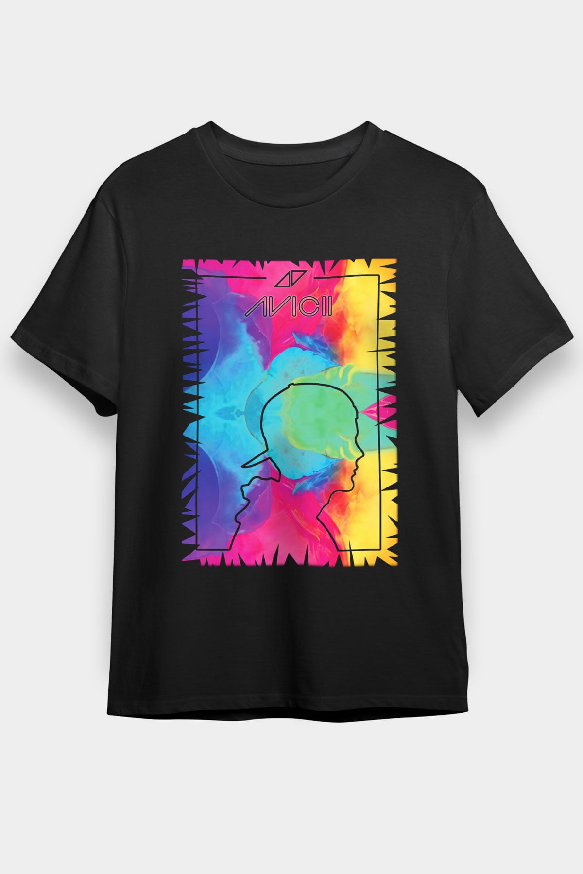 Avicii Siyah Unisex Tişört T-Shirt - TişörtFabrikası