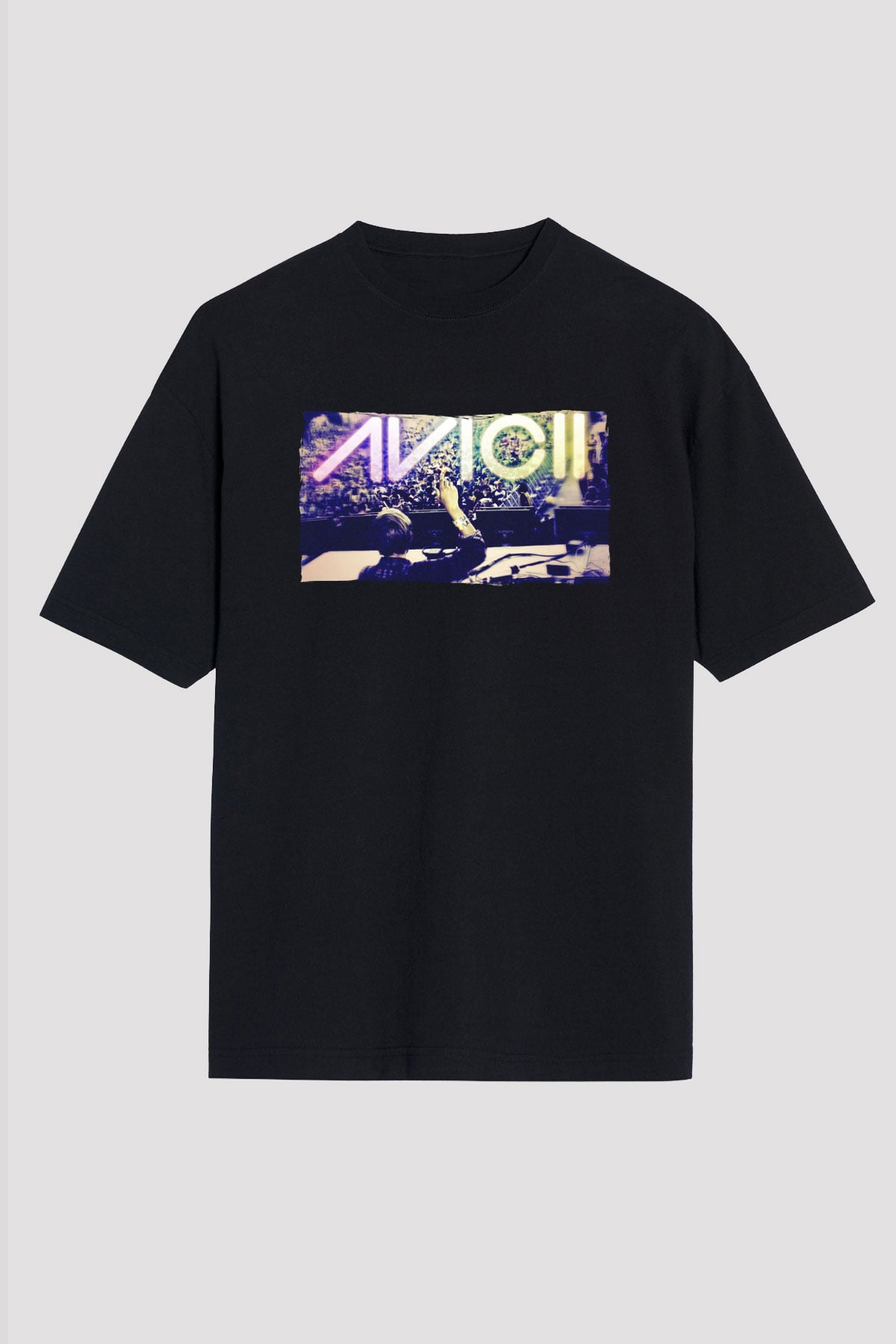 Avicii Siyah Unisex Tişört T-Shirt - TişörtFabrikası