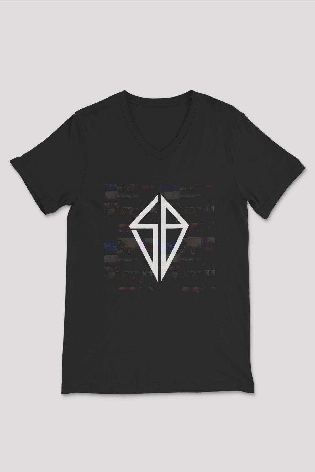 Avicii Siyah Unisex V Yaka Tişört