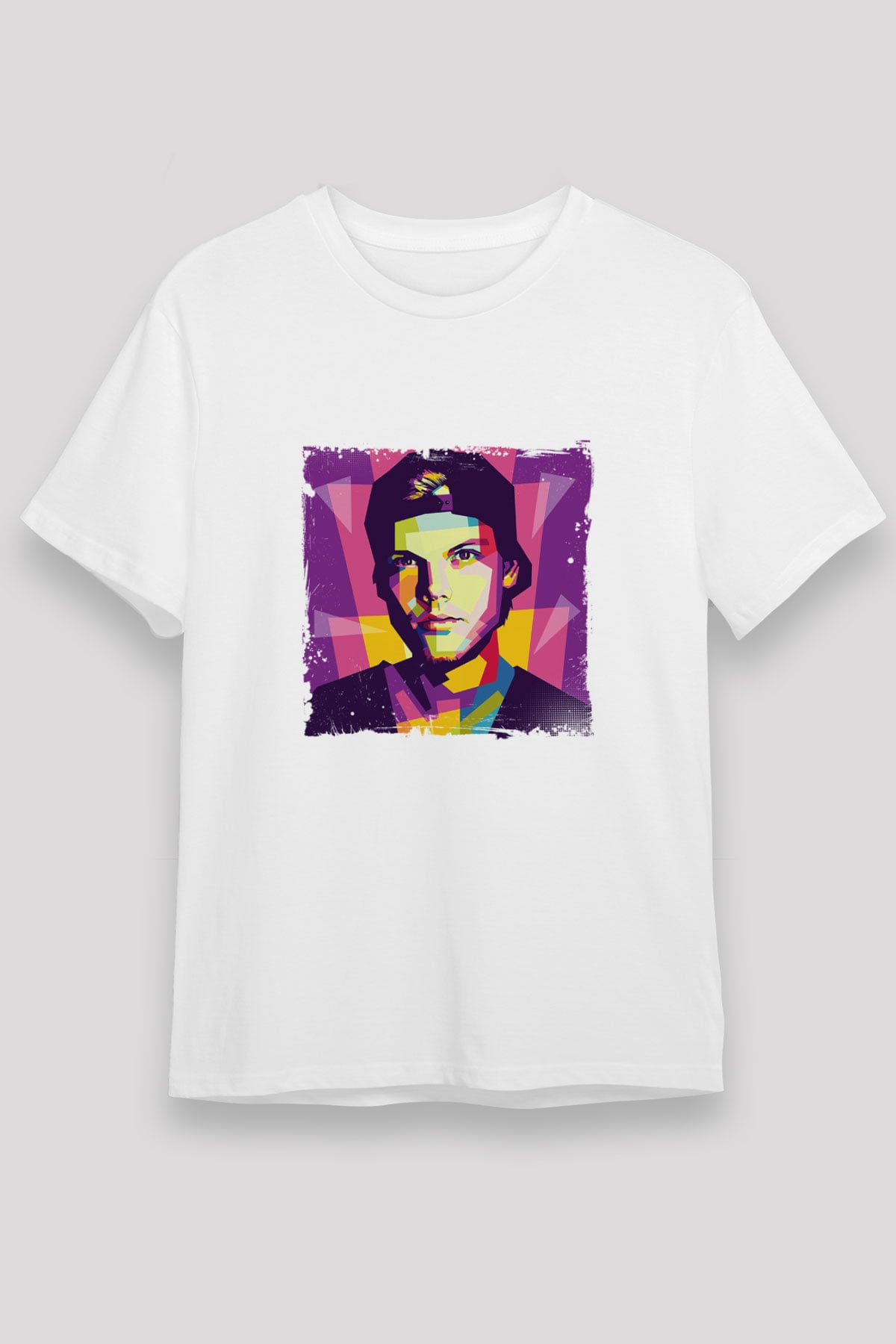 AviciiBaskılı Beyaz Tişört