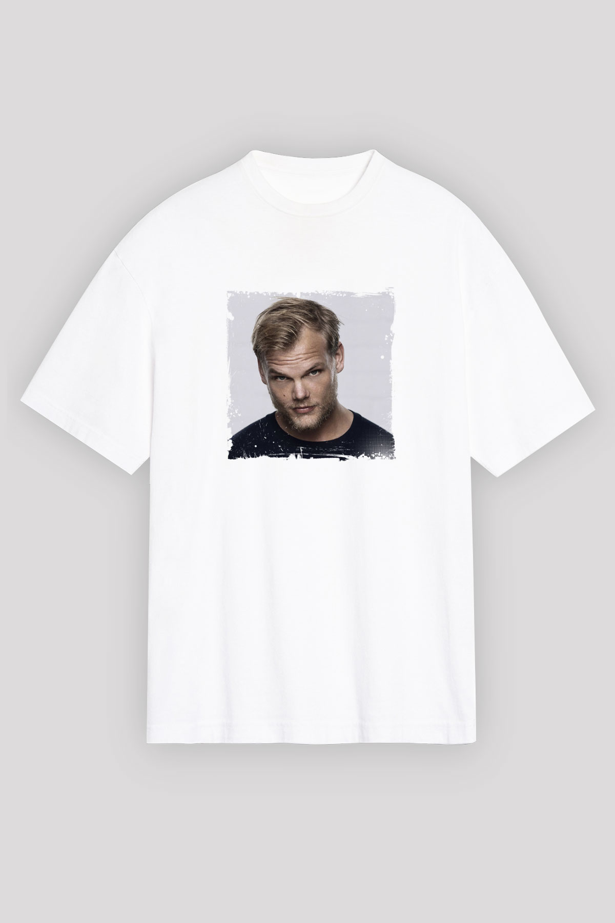 AviciiBaskılı Beyaz Tişört
