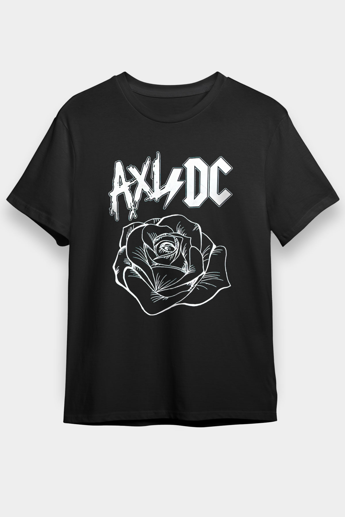 Axl Rose Siyah Unisex Tişört T-Shirt - TişörtFabrikası