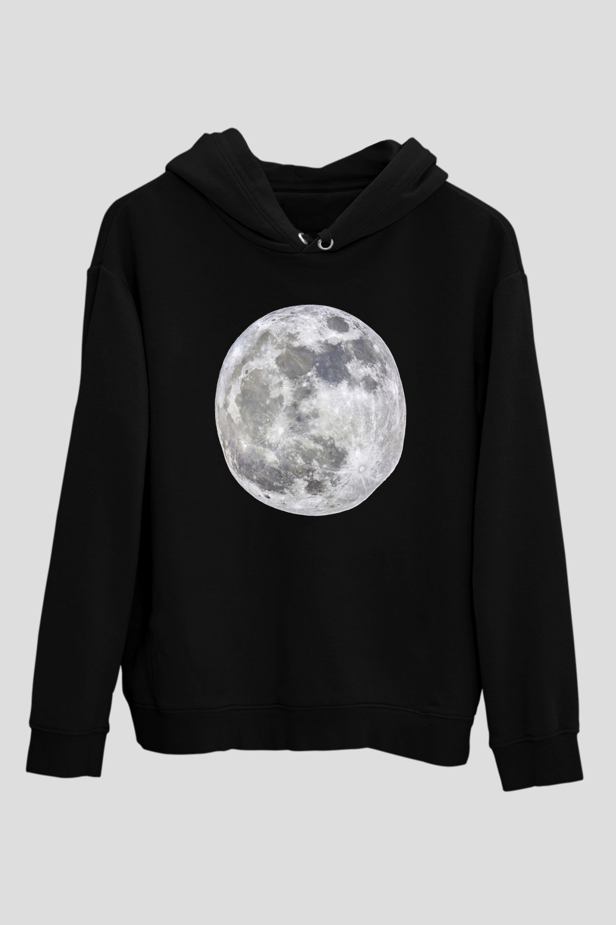 Ay Siyah Unisex Hoodie