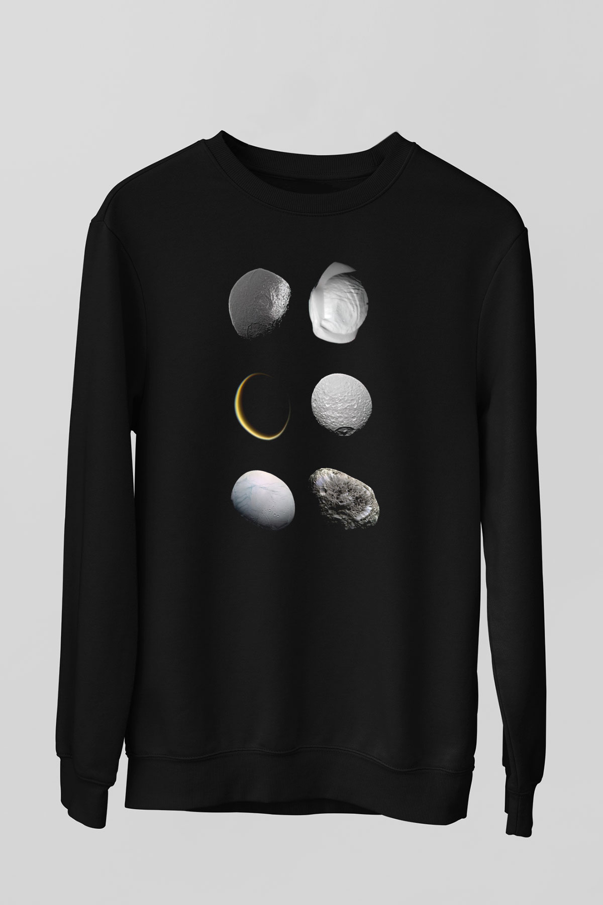 Ay Siyah Unisex Sweatshirt