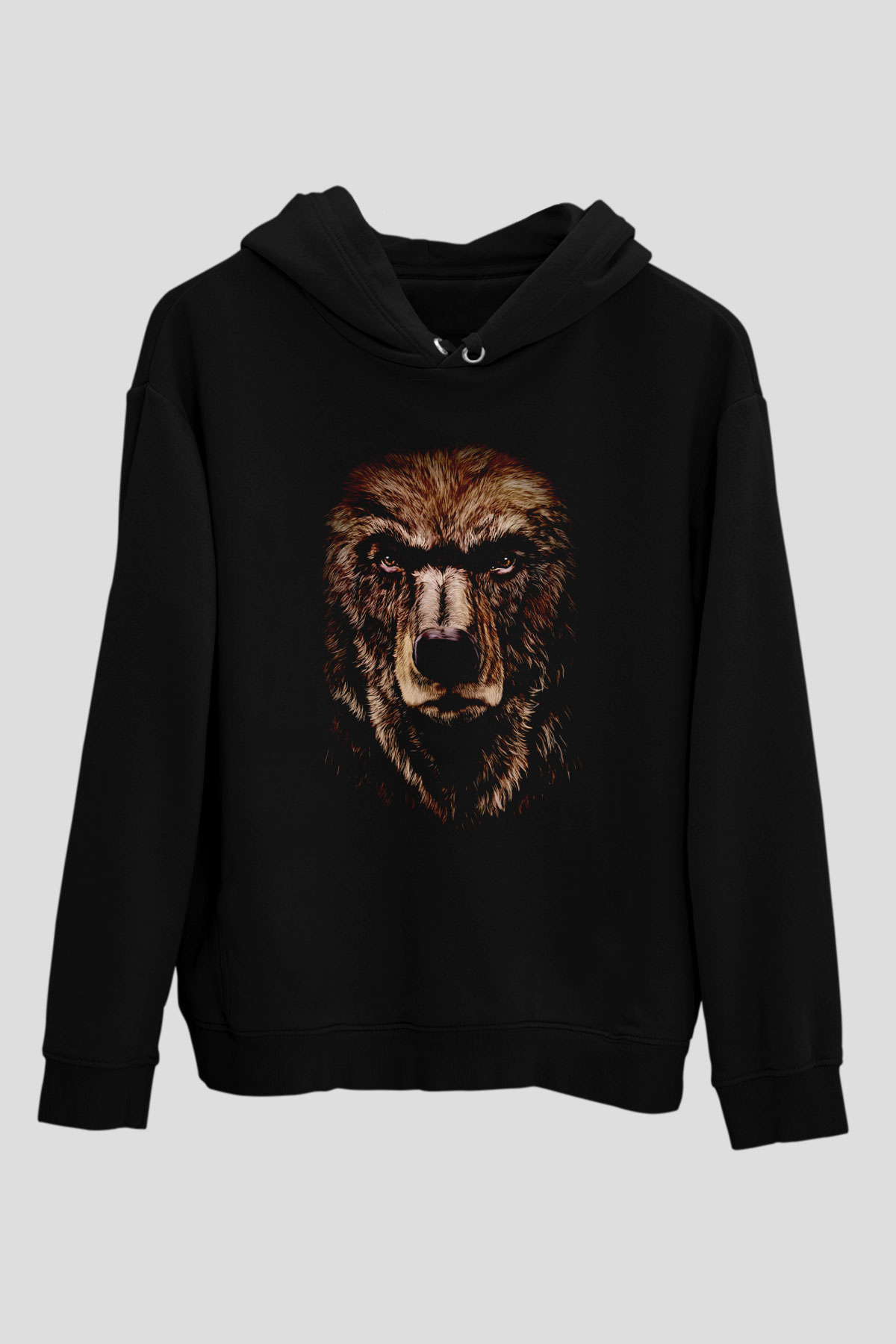 AyıSiyah  Unisex Hoodie