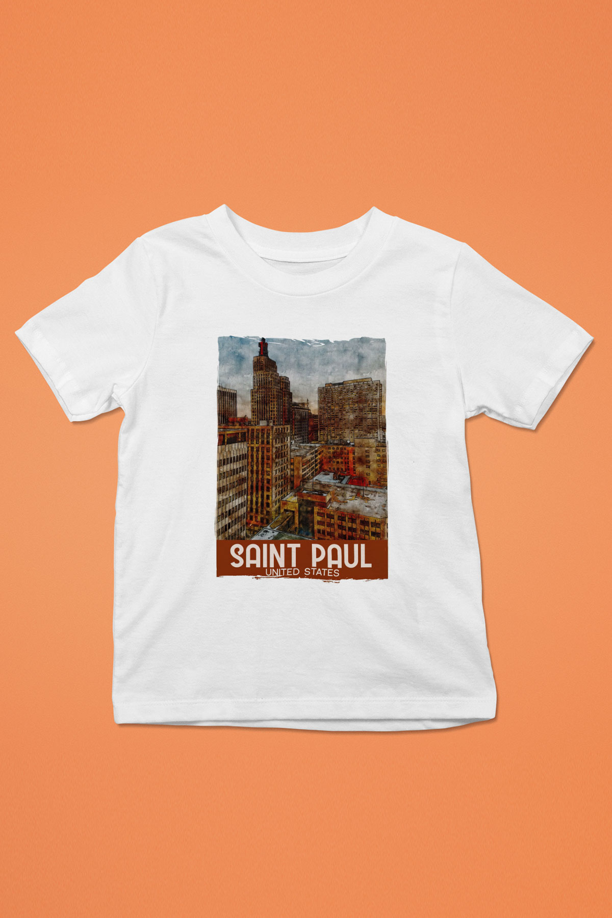 Aziz Paul Katedrali Beyaz Unisex Çocuk Tişört