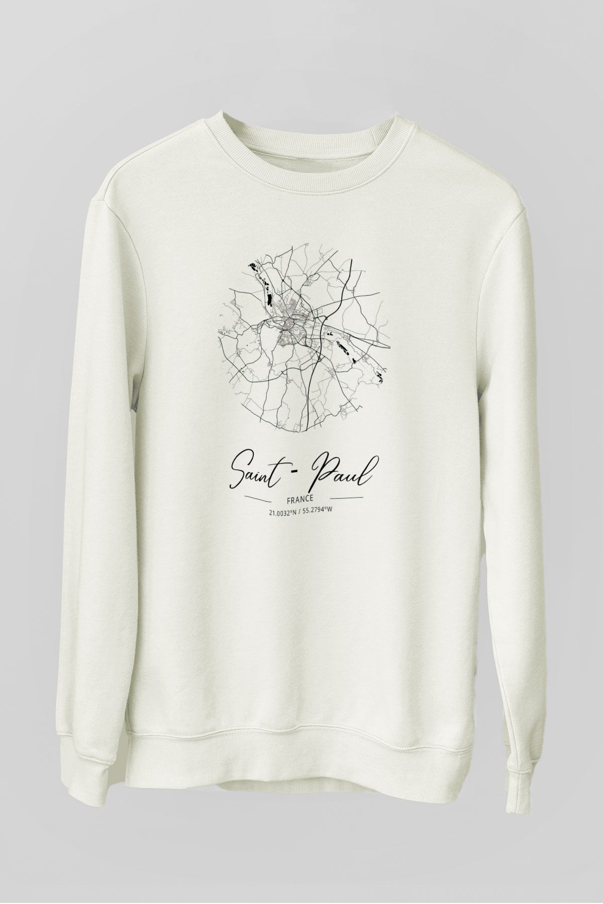 Aziz Paul Katedrali Beyaz Unisex Sweatshirt