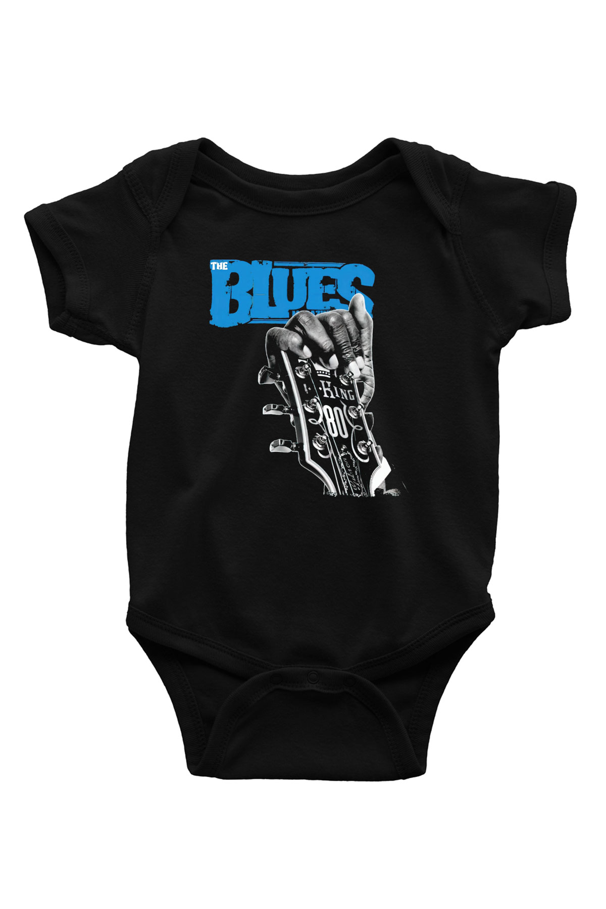 B.B. King Siyah Bebek Body - Zıbın