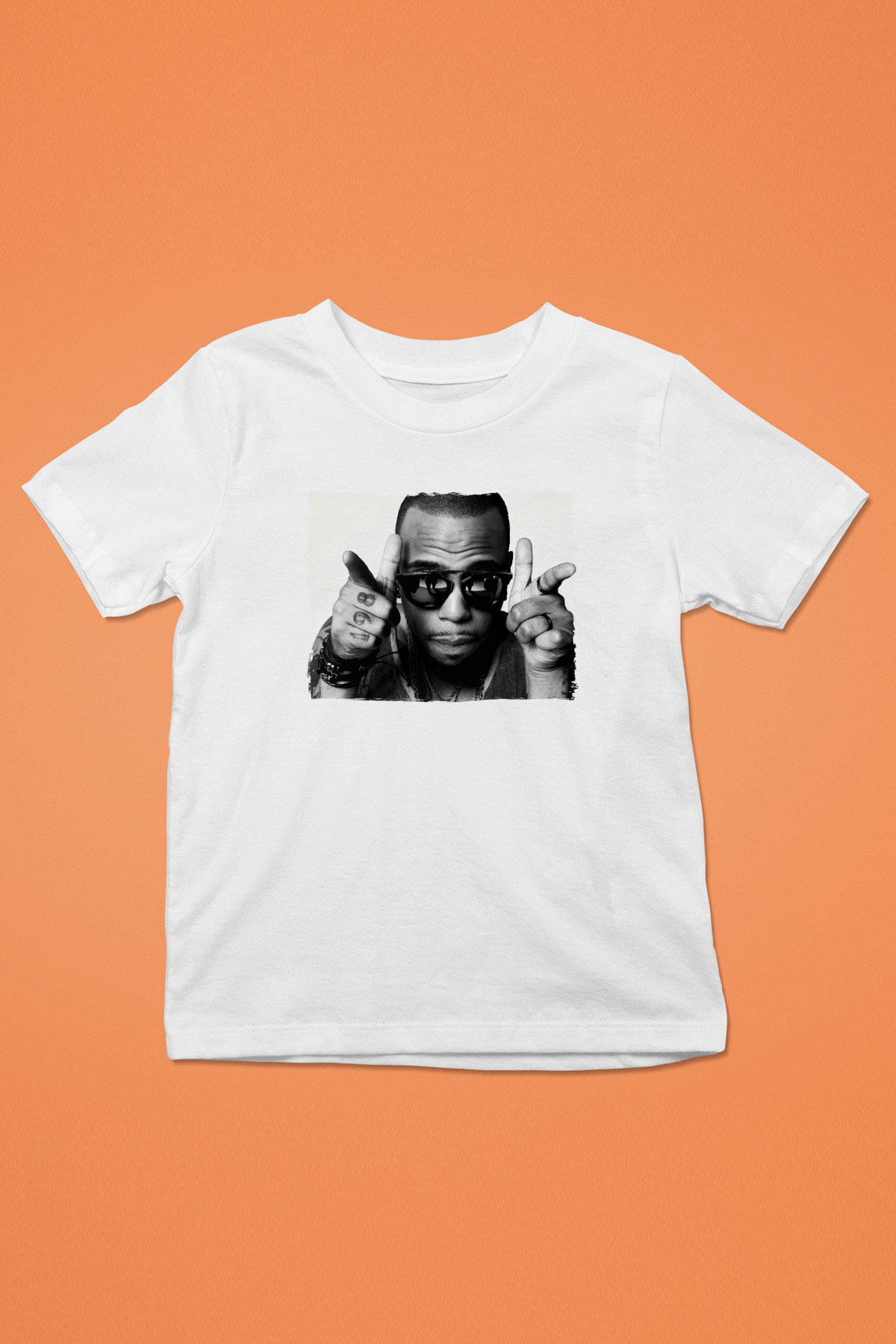 B.o.B Beyaz Unisex Çocuk Tişört