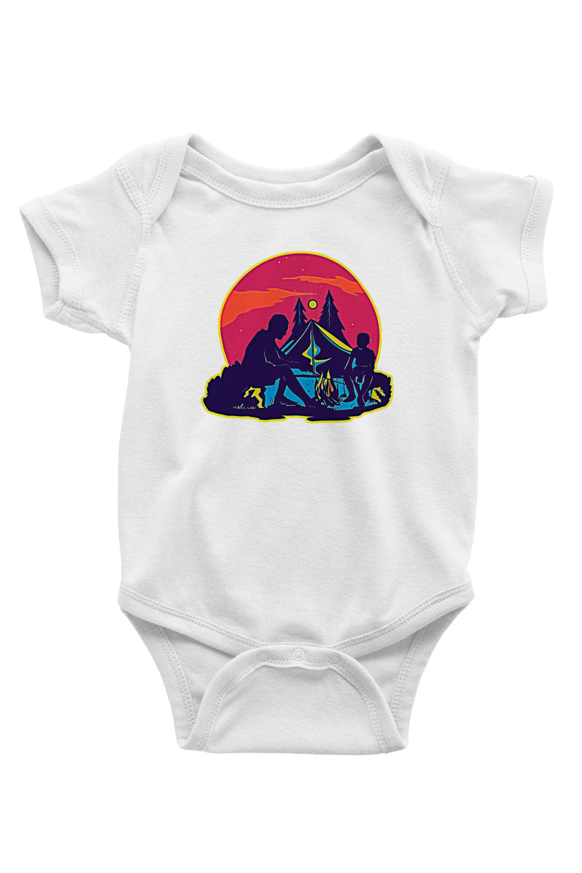 Babalar Günü Baskılı Beyaz Unisex Bebek Body - Zıbın