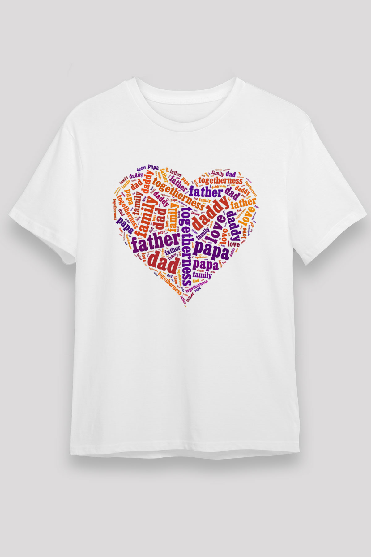 Babalar Günü Beyaz Unisex Tişört T-Shirt - TişörtFabrikası