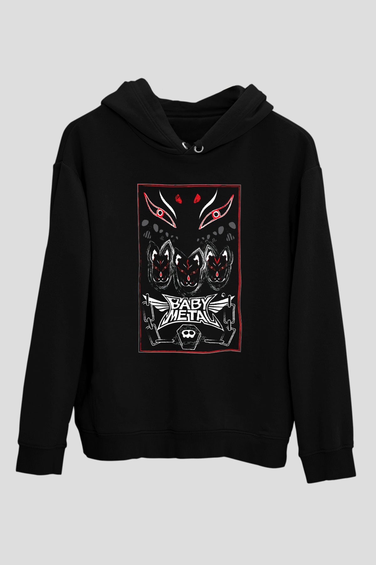 Babymetal Siyah Unisex Hoodie