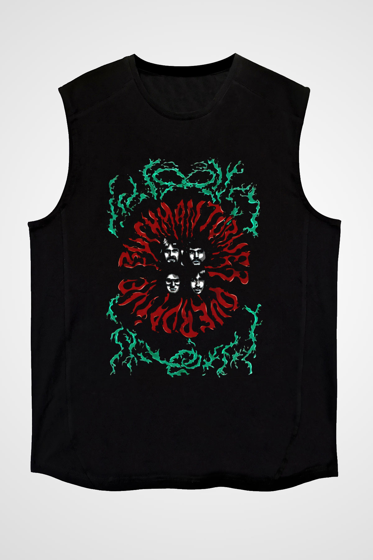 Bachman-Turner Overdrive Siyah Unisex Kolsuz Tişört