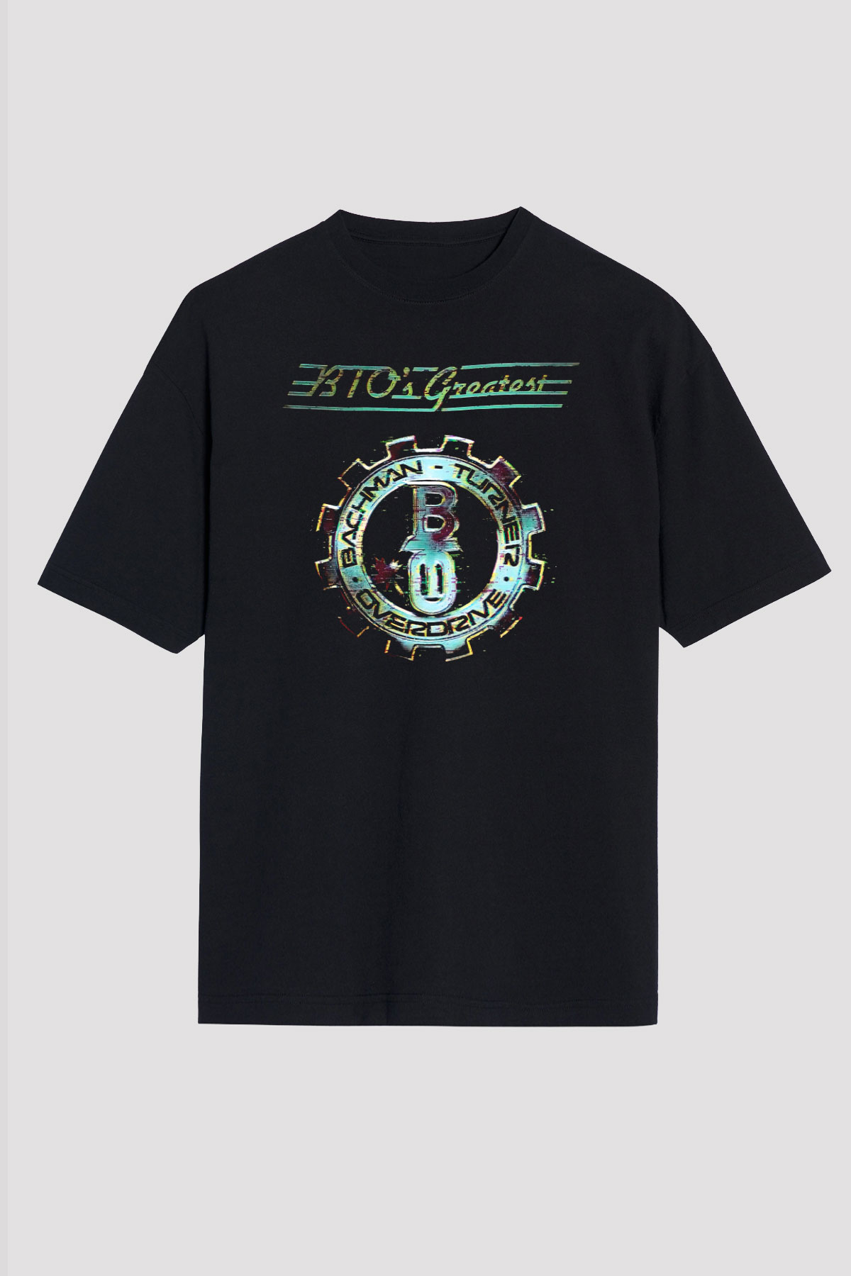 Bachman-Turner Overdrive Siyah Unisex Tişört T-Shirt - TişörtFabrikası