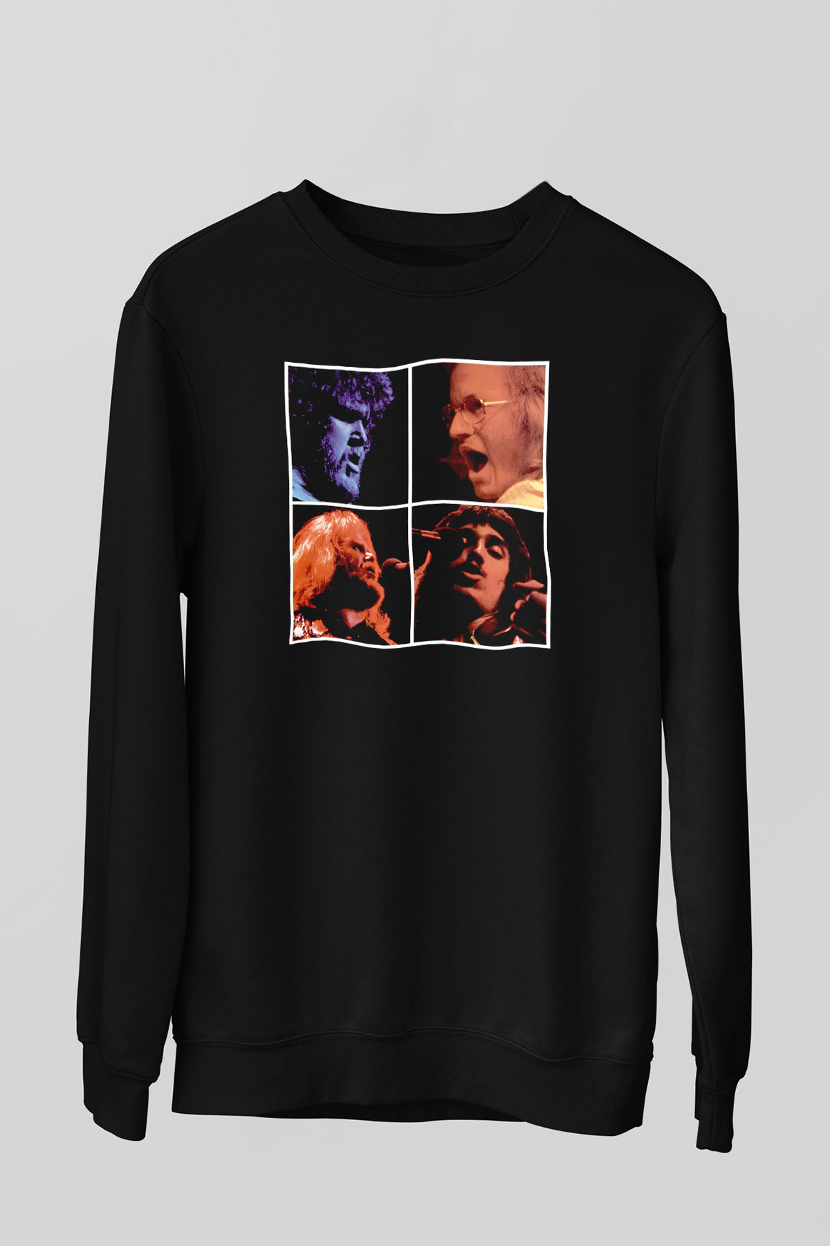 Bachman-Turner Overdrive Siyah Unisex Sweatshirt