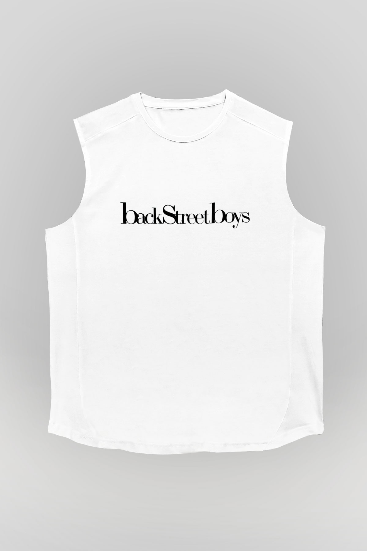 Backstreet Boys Beyaz Unisex Kolsuz Tişört
