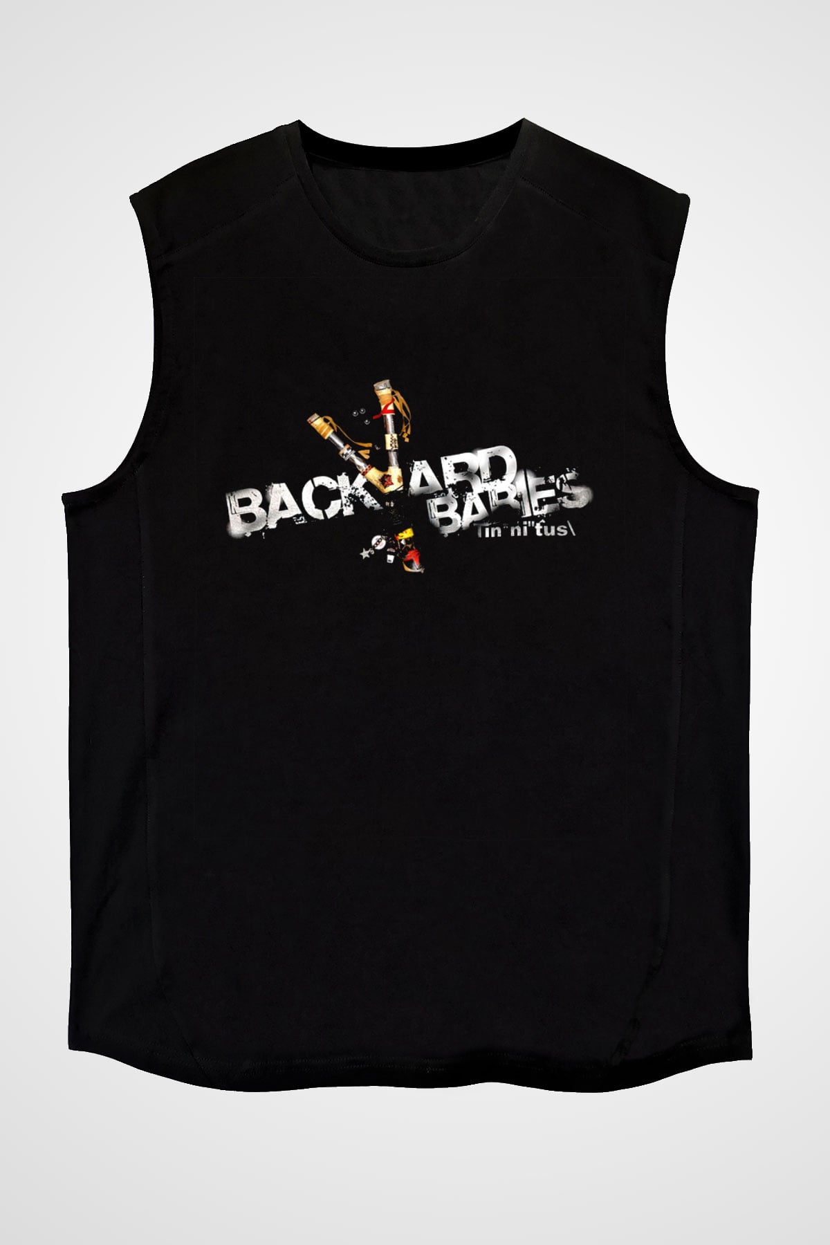 Backyard Babies Siyah Unisex Kolsuz Tişört