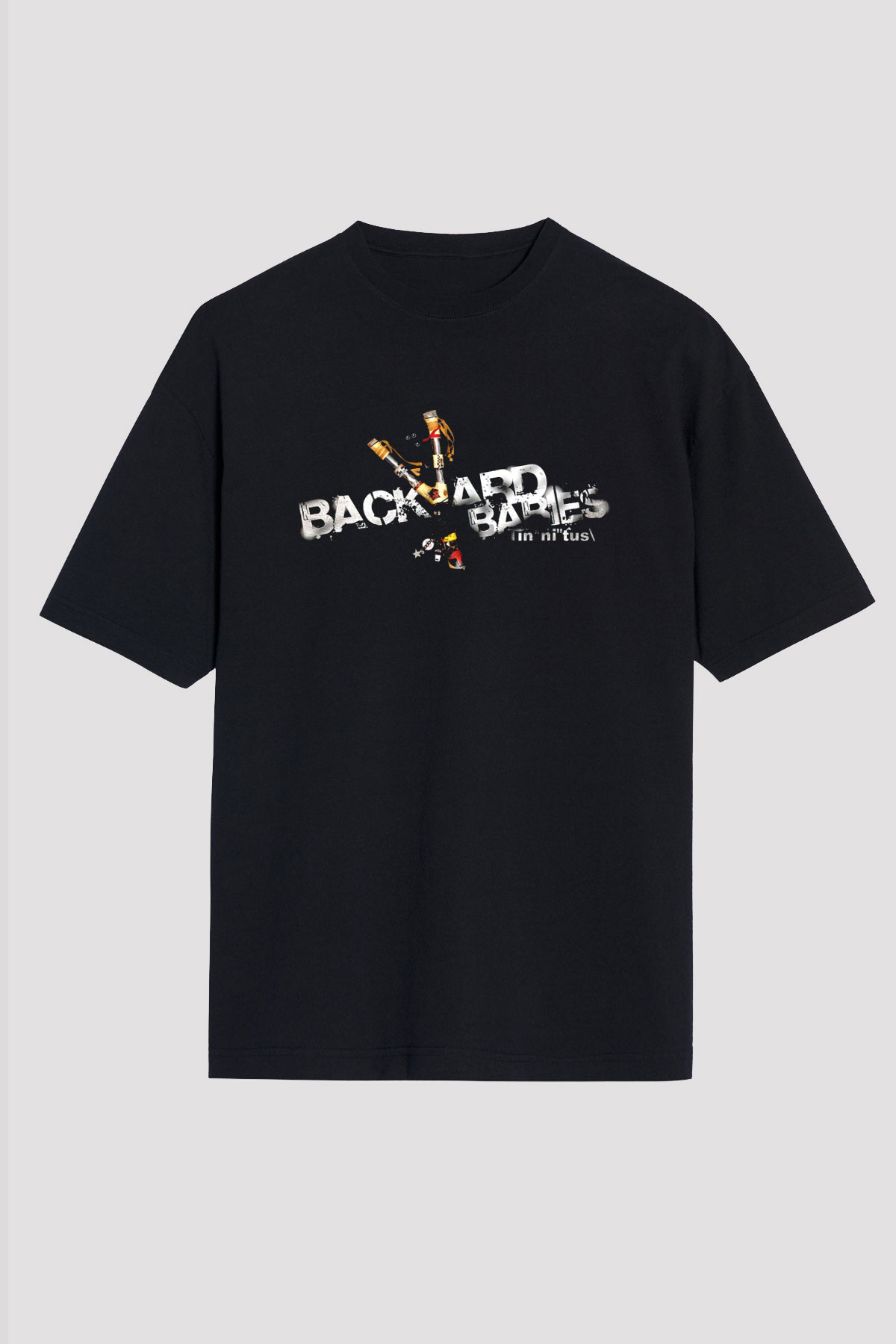 Backyard Babies Siyah Unisex Tişört T-Shirt - TişörtFabrikası