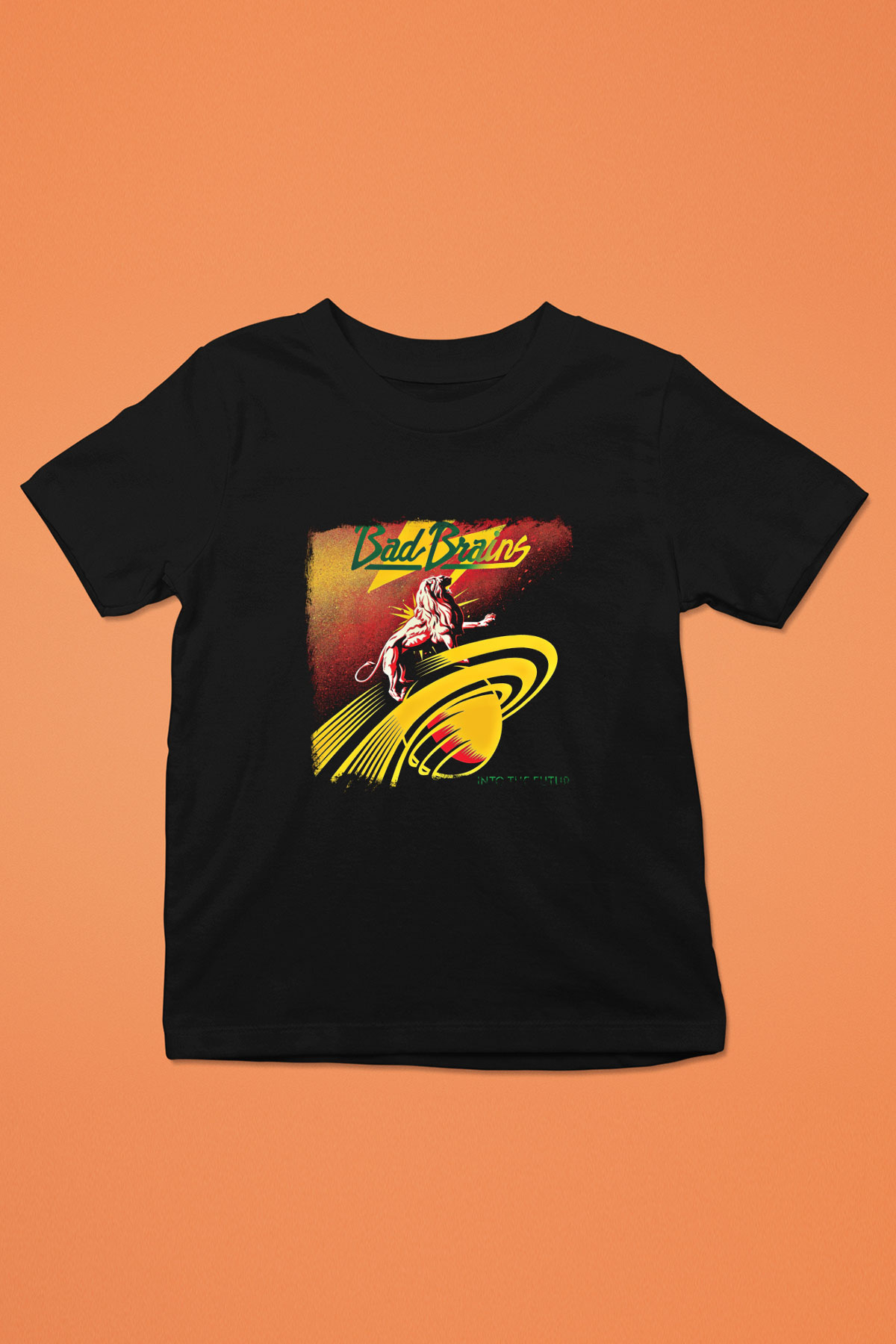 Bad Brains Baskılı Unisex Siyah Çocuk Tişört