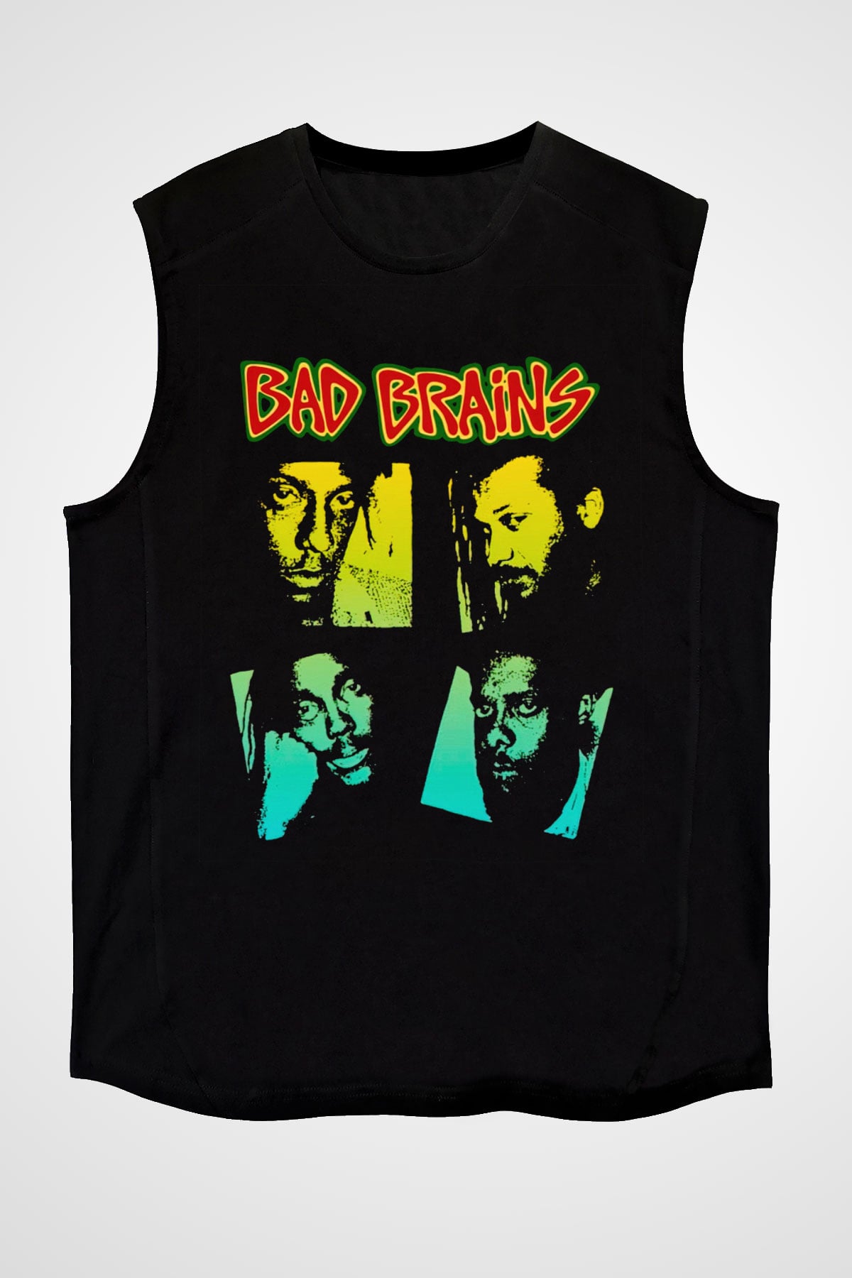 Bad Brains Siyah Unisex Kolsuz Tişört