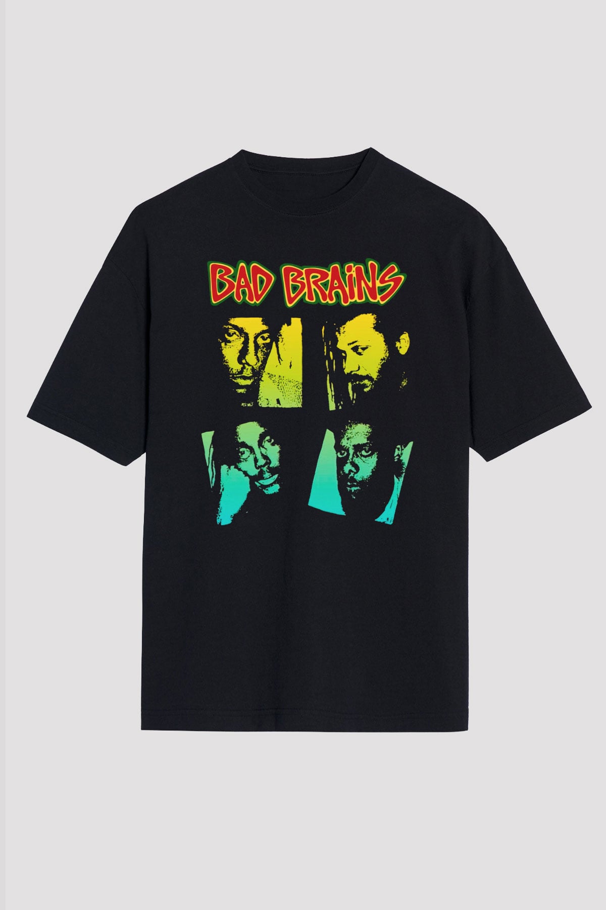 Bad Brains Siyah Unisex Tişört T-Shirt - TişörtFabrikası