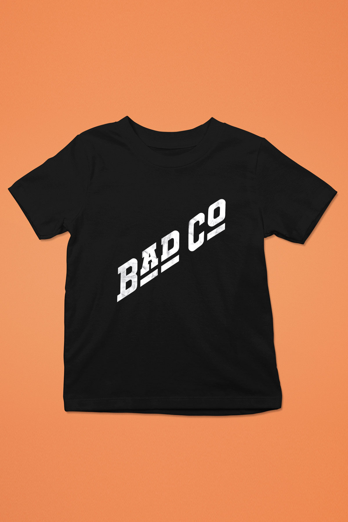 Bad Company Baskılı Unisex Siyah Çocuk Tişört
