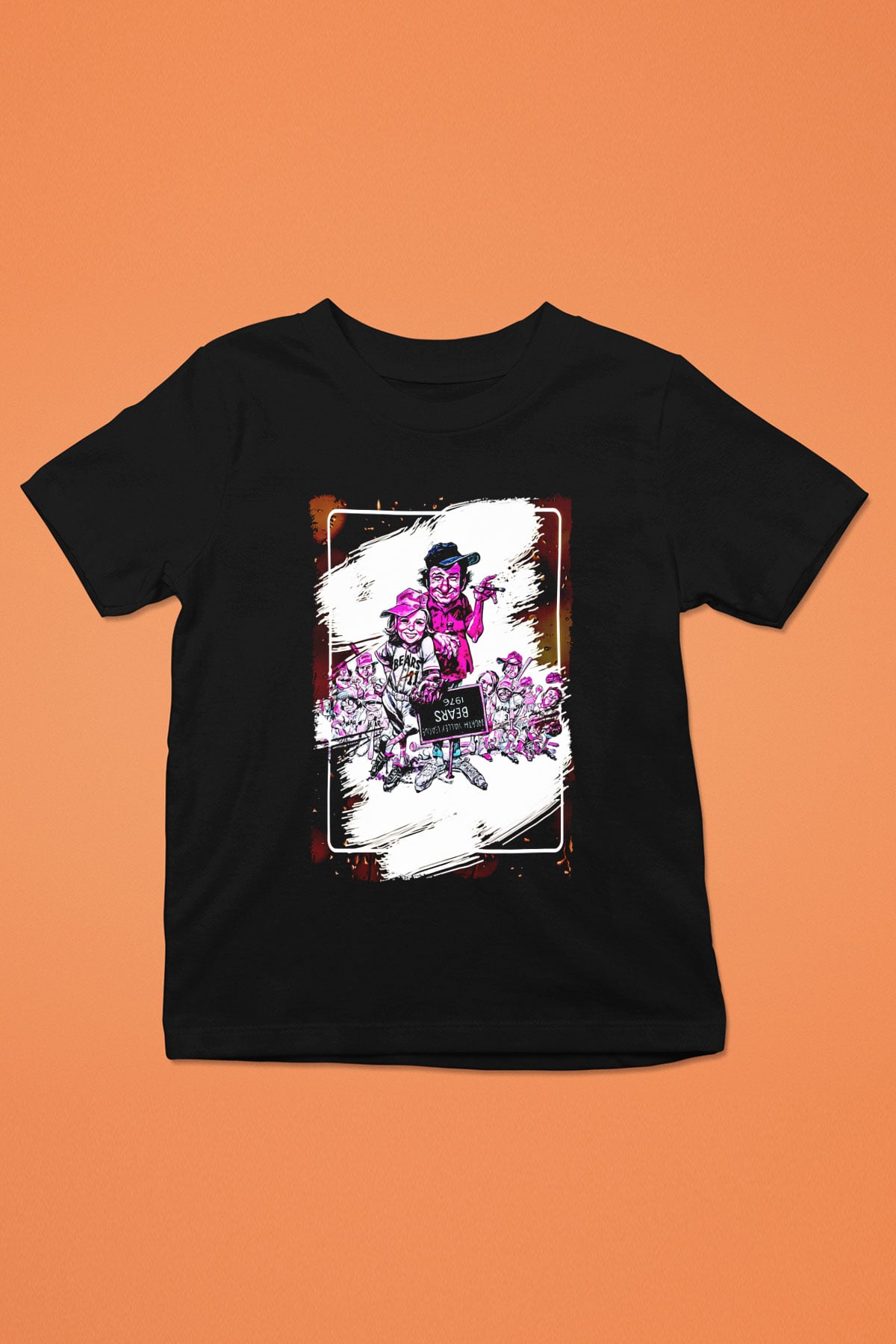 Bad News Bears Siyah Unisex  Çocuk Tişört