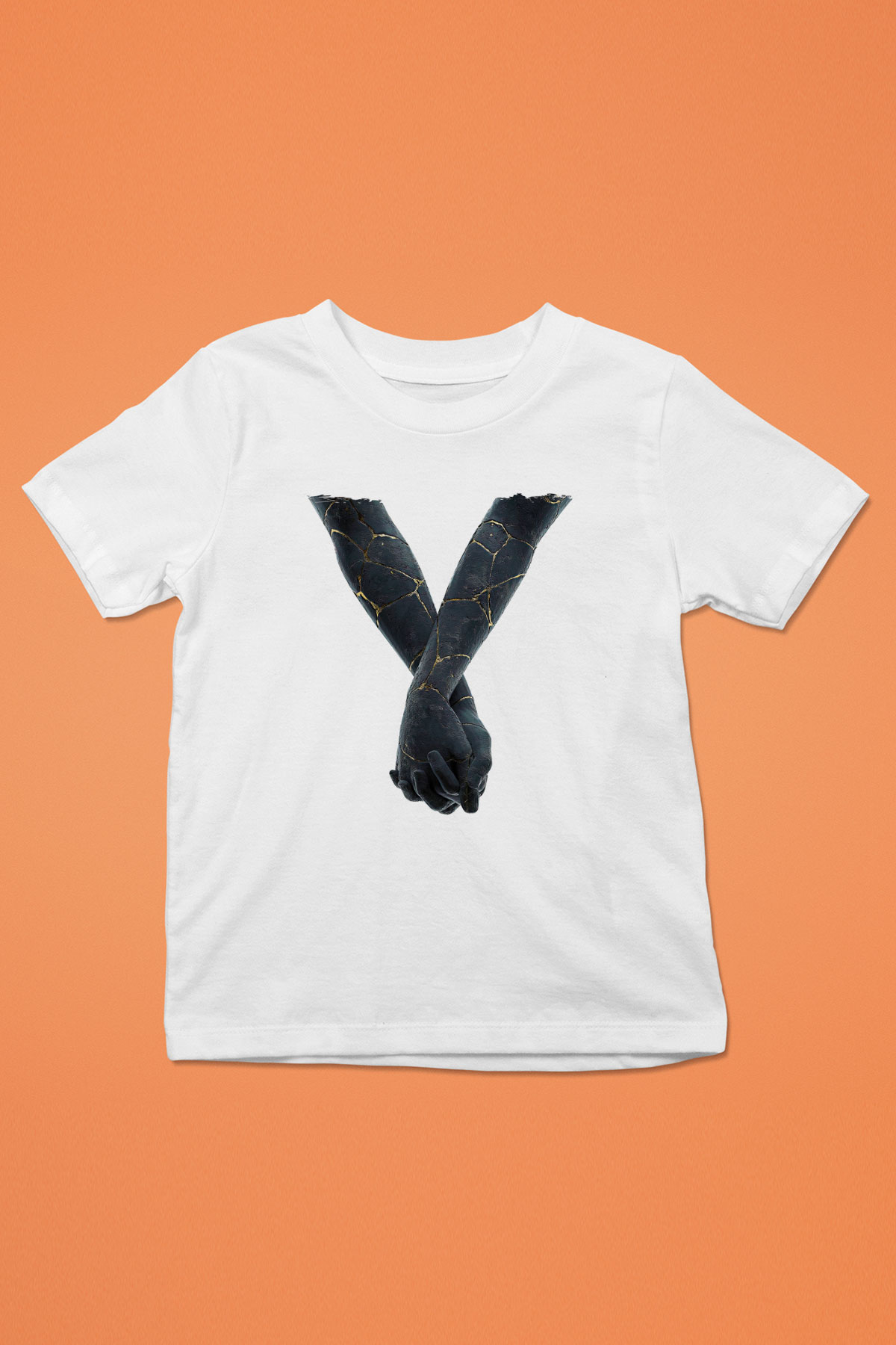 Bad Omens Baskılı Beyaz Unisex Beyaz Çocuk Tişört - Tshirt