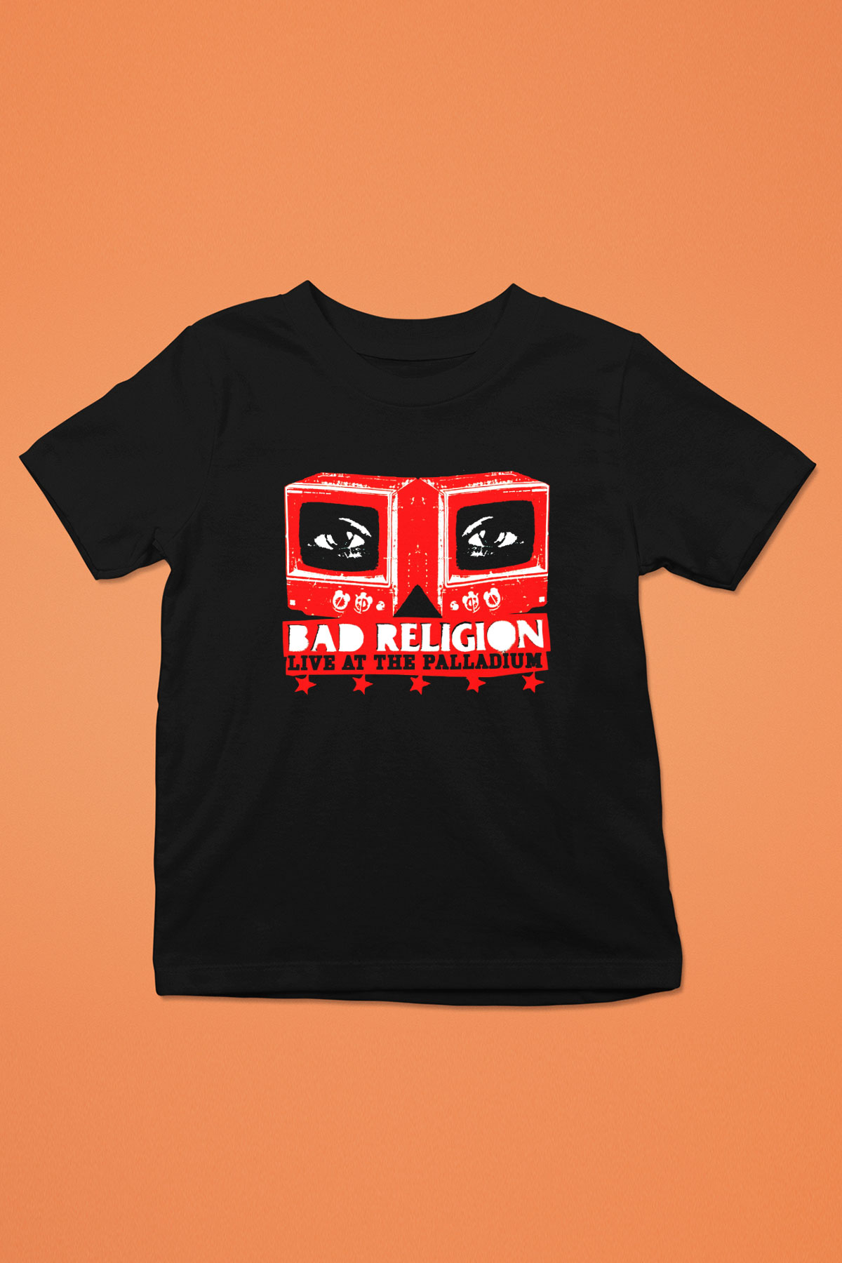 Bad Religion Baskılı Siyah Unisex Çocuk Tişört