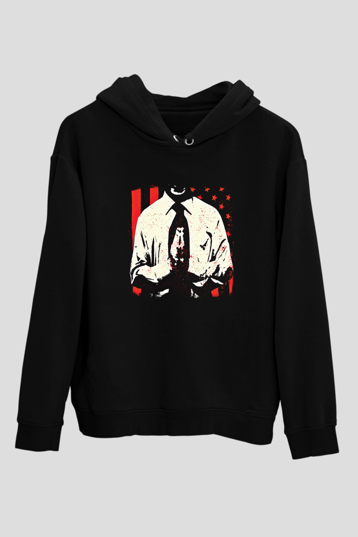 Bad Religion Baskılı Unisex Siyah Hoodie