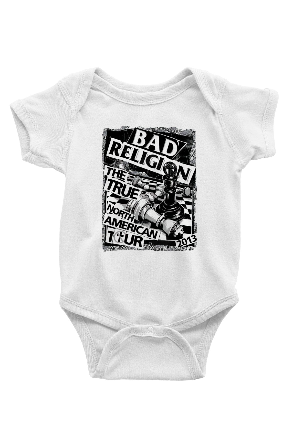 Bad Religion Beyaz Bebek Body - Zıbın