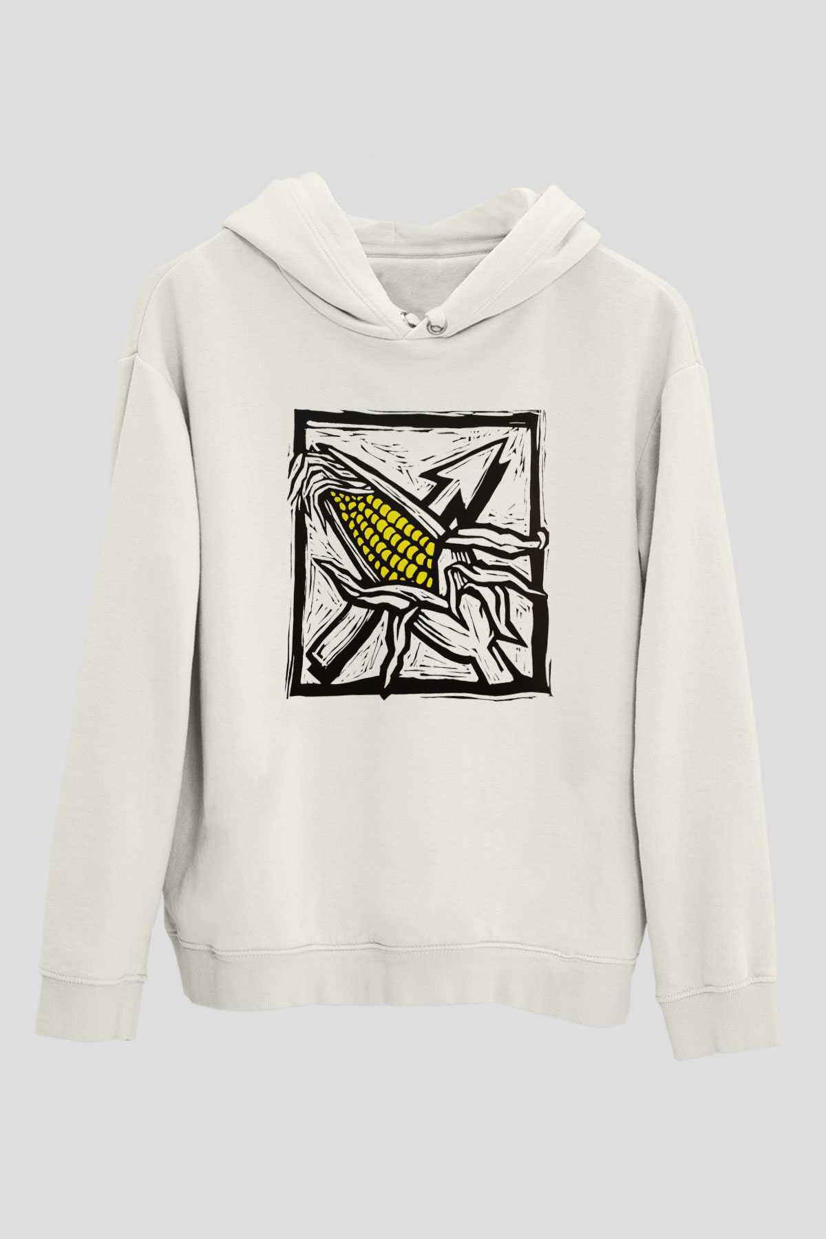 Bad Religion Beyaz Unisex Kapüşonlu Sweatshirt