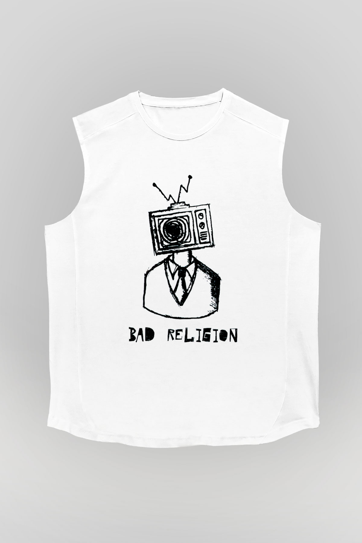 Bad Religion Beyaz Unisex Kolsuz Tişört