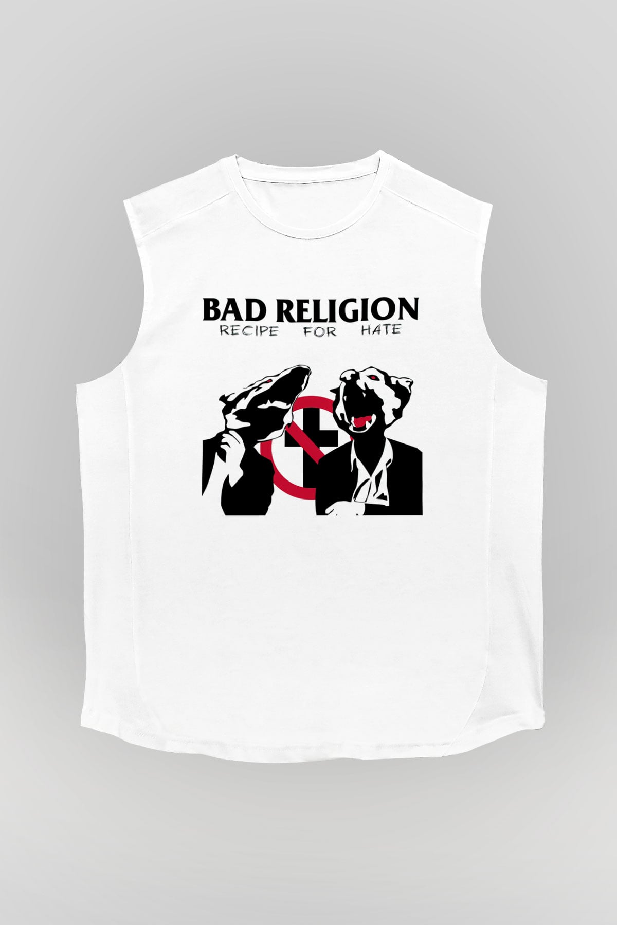 Bad Religion Beyaz Unisex Kolsuz Tişört