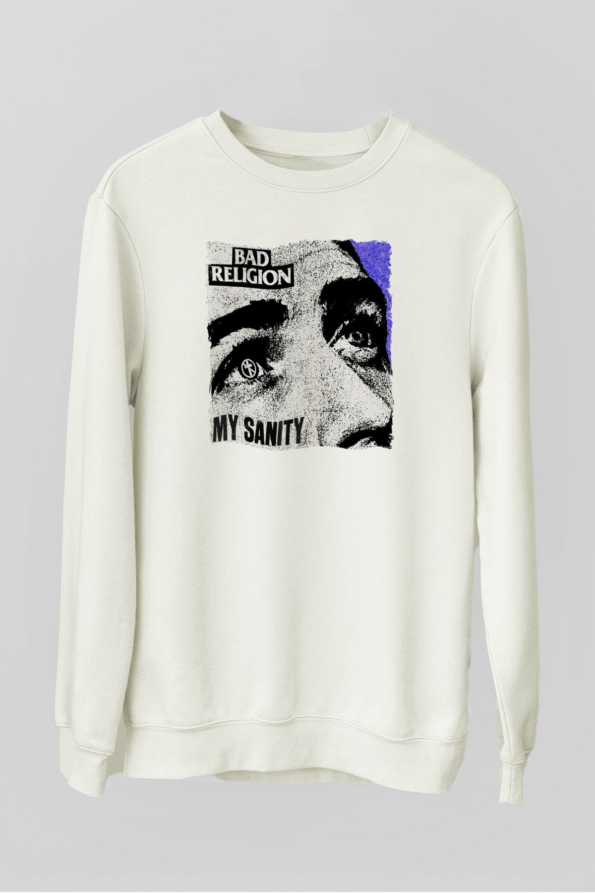 Bad Religion Beyaz Unisex Sweatshirt