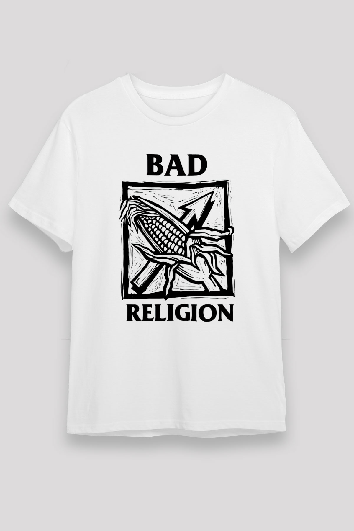 Bad Religion White Unisex Tee - STREETWEAR