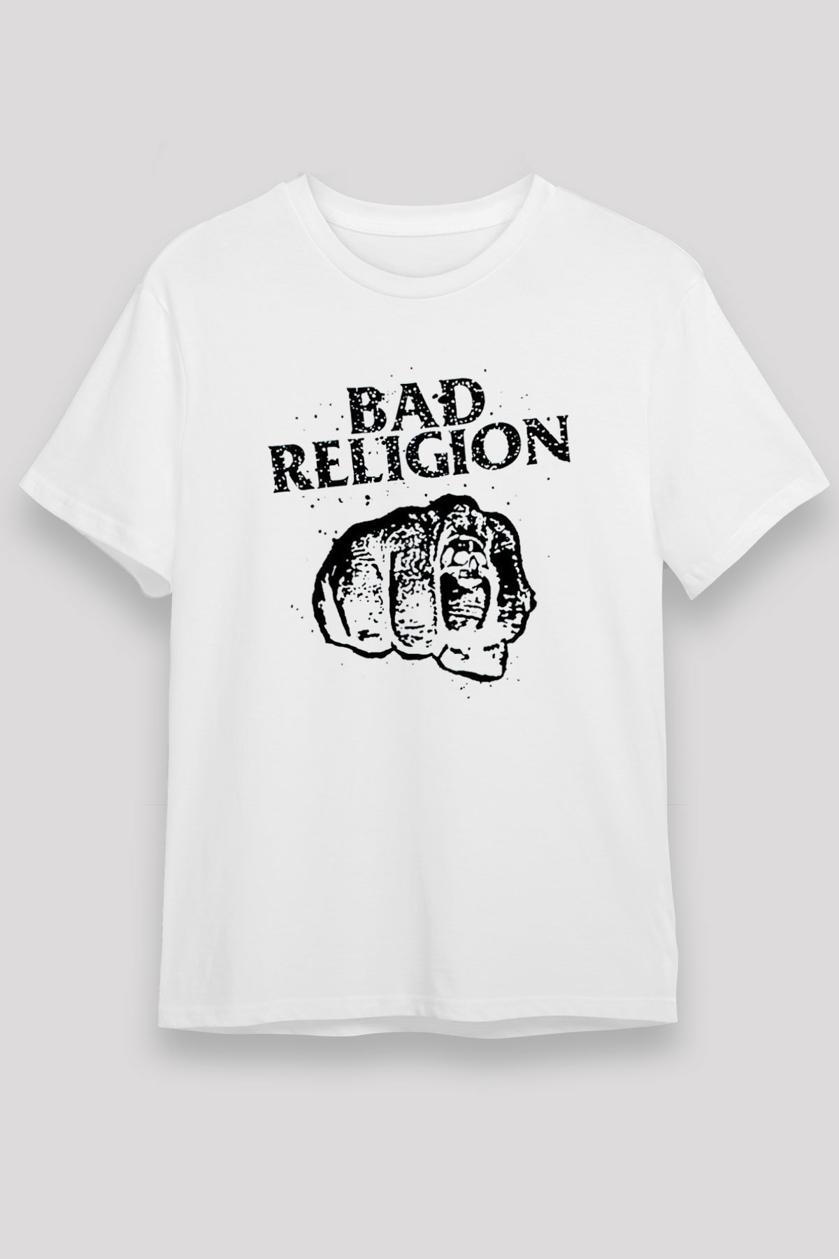 Bad Religion Beyaz Unisex Tişört T-Shirt - TişörtFabrikası