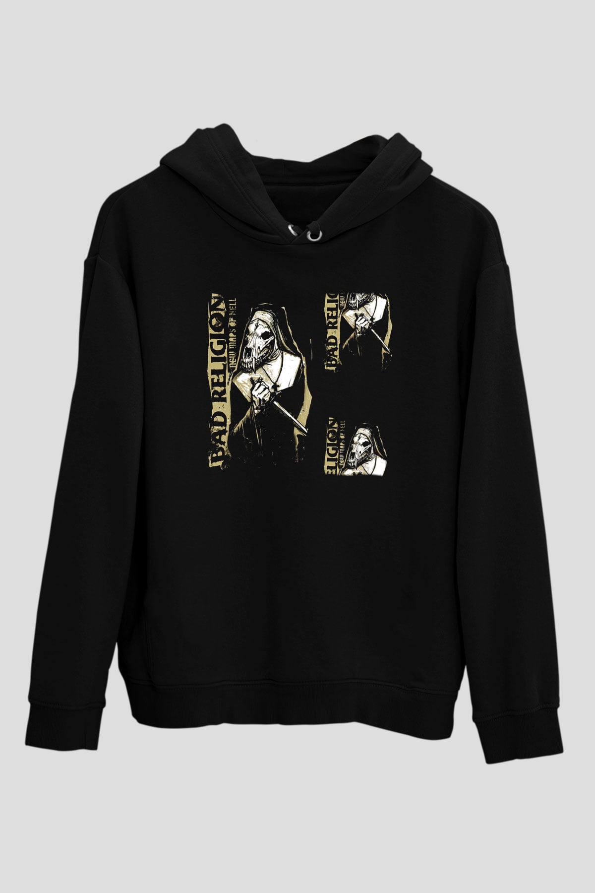 Bad Religion Siyah Unisex Hoodie