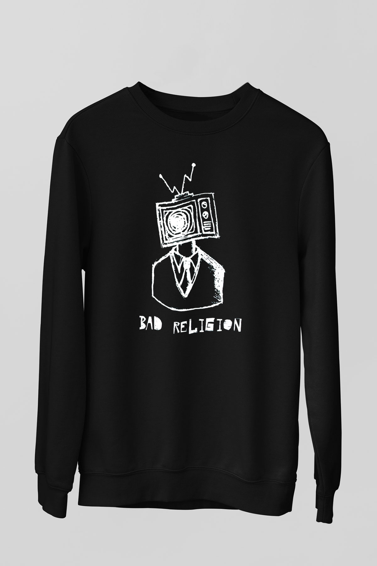 Bad Religion Siyah Unisex Sweatshirt