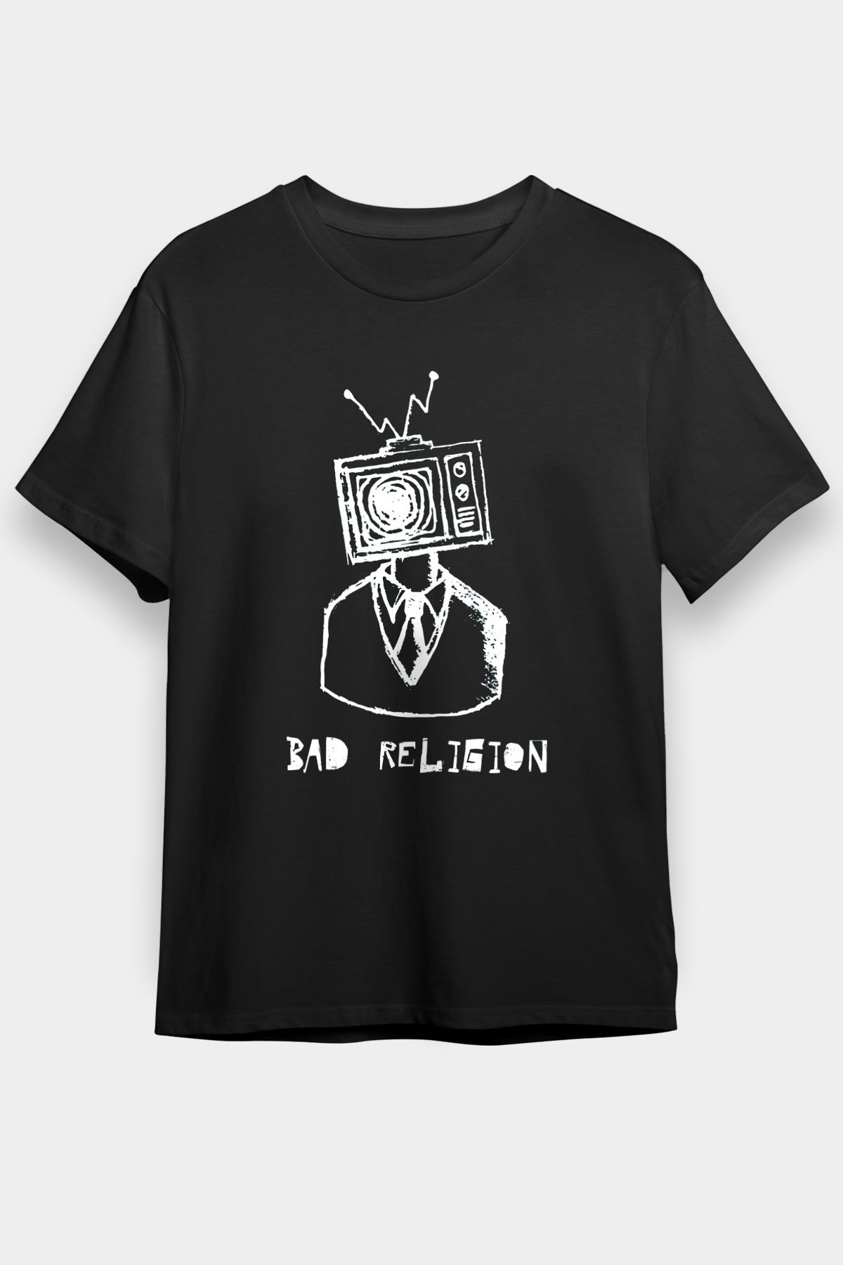 Bad Religion Black Unisex Tee - STREETWEAR