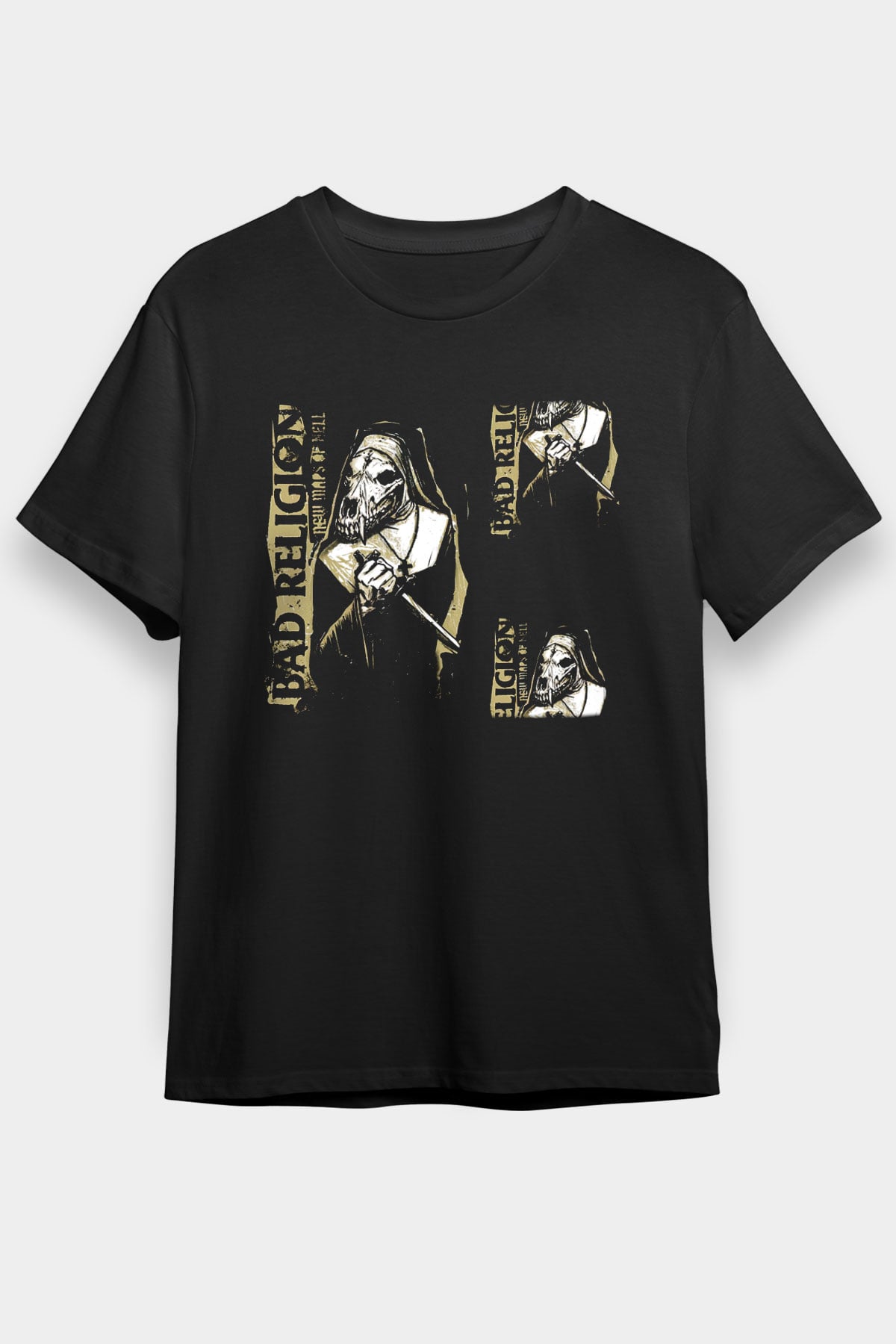 Bad Religion Siyah Unisex Tişört T-Shirt - TişörtFabrikası