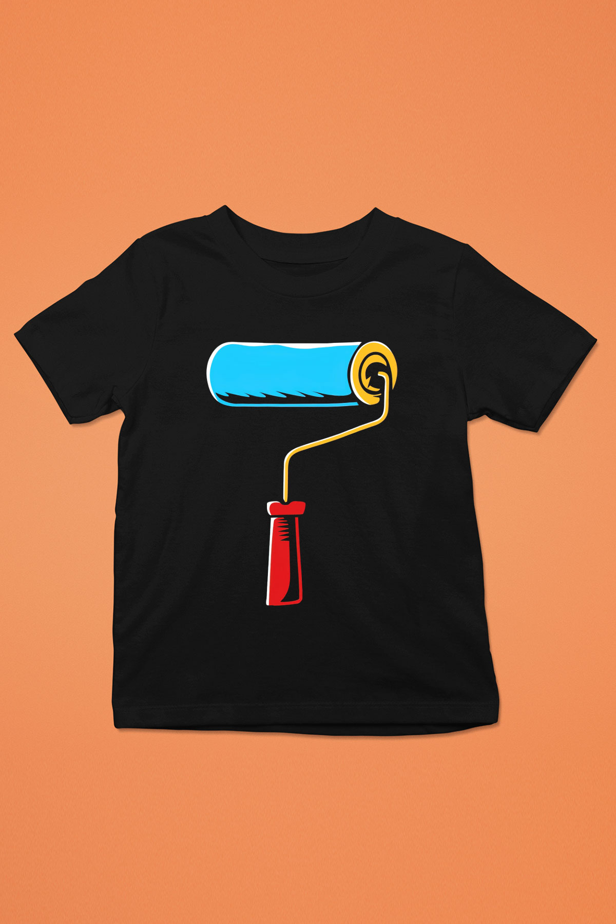 Badanacı Siyah Unisex Çocuk Tişört