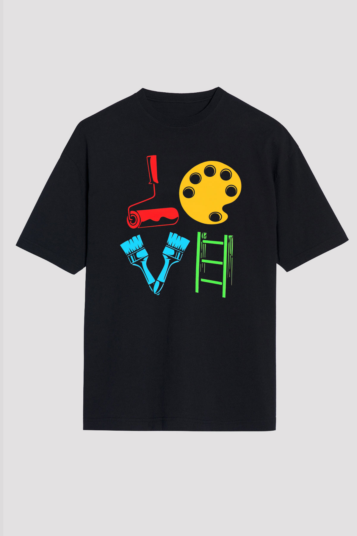 Badanacı Siyah Unisex Tişört T-Shirt - TişörtFabrikası
