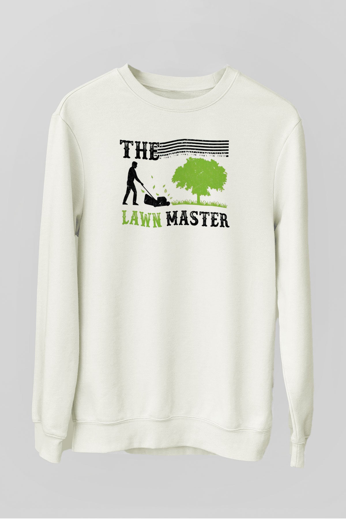 Bahçıvan Beyaz Unisex Sweatshirt