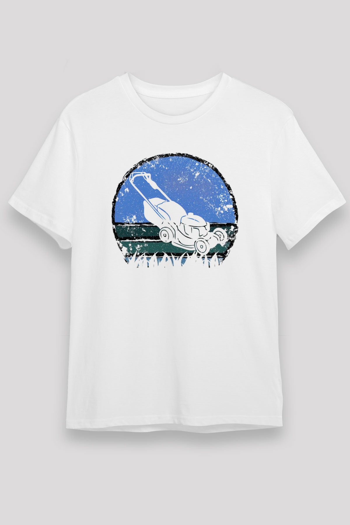 Bahçıvan Beyaz Unisex Tişört T-Shirt - TişörtFabrikası