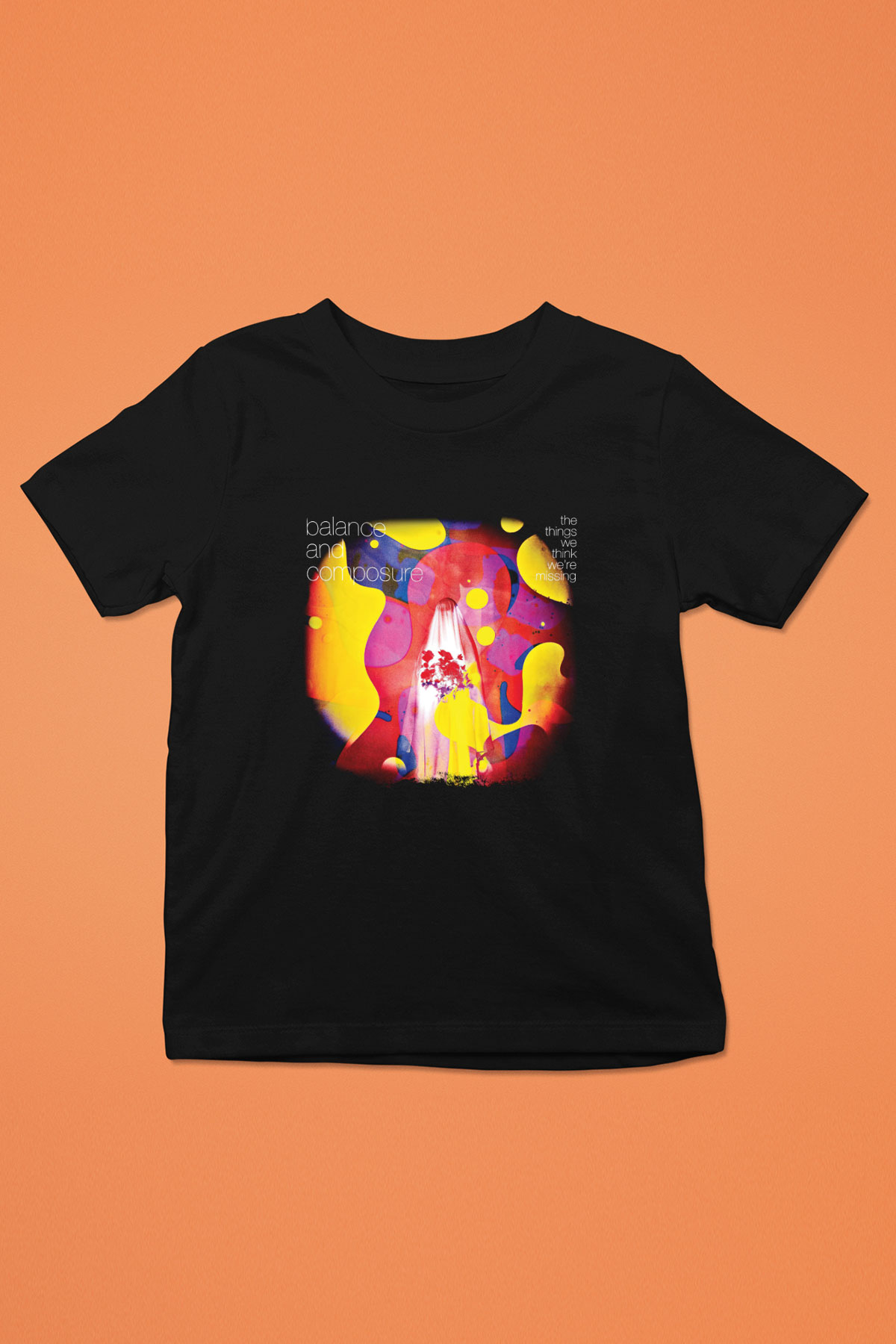 Balance and Composure Baskılı Unisex Siyah Çocuk Tişört