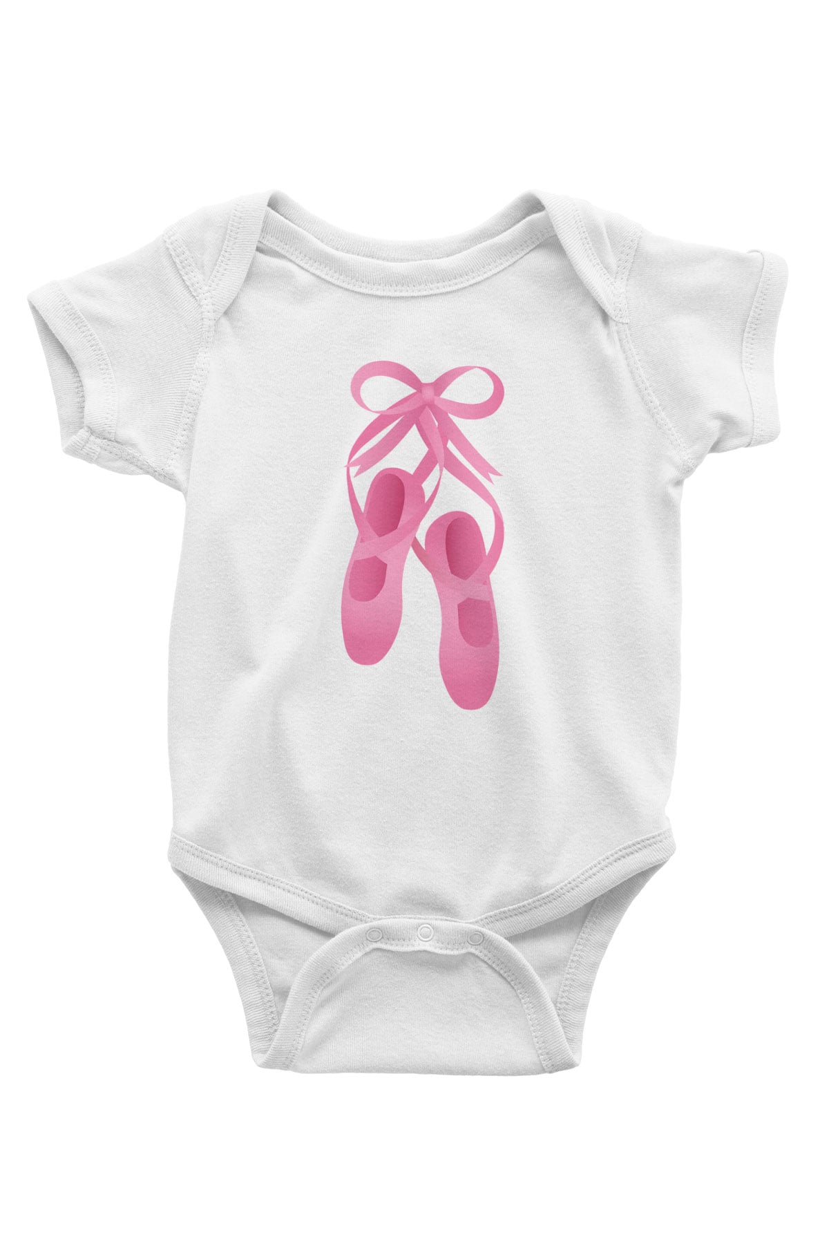 Bale Baskılı Beyaz Unisex Bebek Body - Zıbın