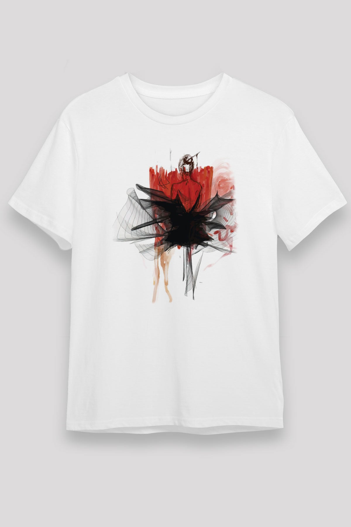 Bale Beyaz Unisex Tişört T-Shirt - TişörtFabrikası